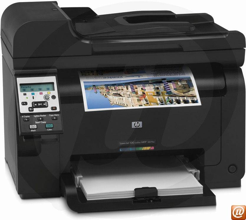 CE865A - Impressora Laser Multifuncional Color LaserJet 100 Pro MFP HP M175a (Impresso / Cpia: 4ppm; Scanner)